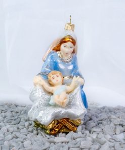 Komozja - Święta Rodzina - Maria z Jezuskiem  S8 bombkarnia scenografia 098