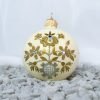 Kashubia - Golden flowers on a cream S8 bombkarnia scenografia 107