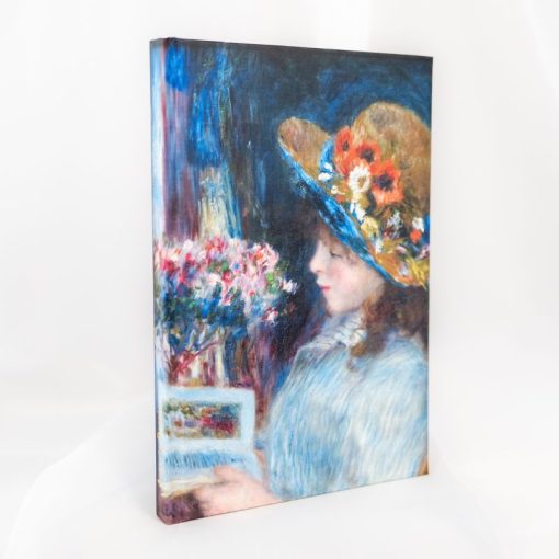 Auguste Renoir - NOTES A5 80k - "Reading Girl, 1880" S8 bombkarnia scenografia 44
