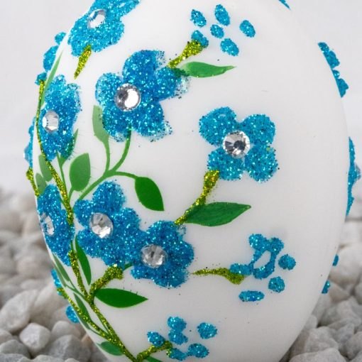 Mini egg - Litle blue flowers - Image 4