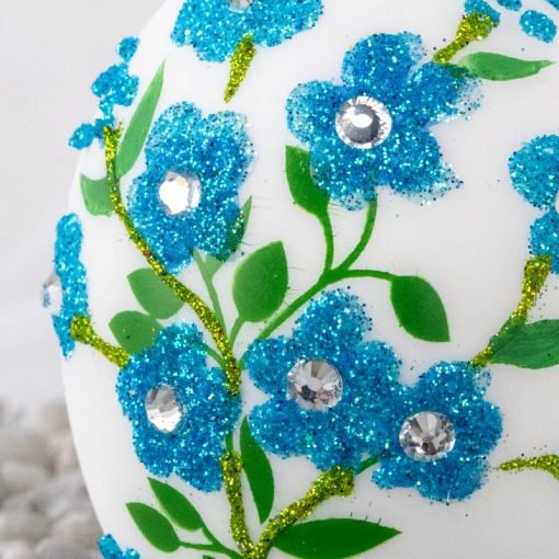 Mini egg - Litle blue flowers - Image 3
