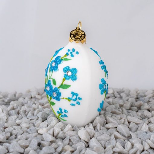 Mini egg - Litle blue flowers - Image 2