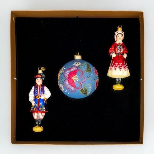 Folk Set - Regional Costumes - Eastern Krakowians and a bauble S11 bombkarnia 003