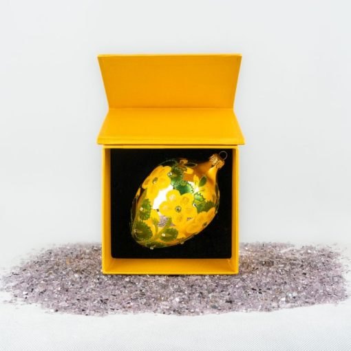 Box with a magnet - yellow - Image 3