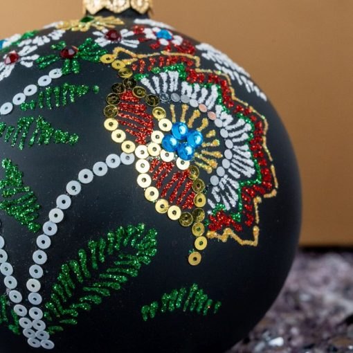 Folk Set - Regional Costumes - Kaszuby couple and a bauble S11 bombkarnia 012