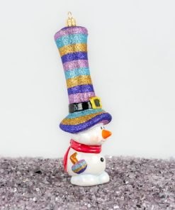 Komozja - Długie czapki - Bałwanek w długiej czapie  S11 bombkarnia 092