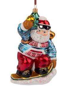 Mikołaje - Mikołaj na snowboardzie  S78 scaled