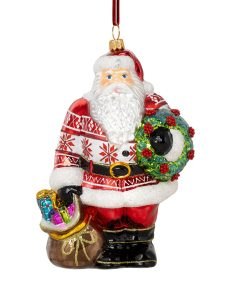 Mikołaje - Mikołaj w świątecznym swetrze  S852