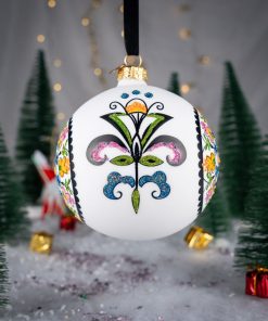 Regionalne - Wycinanki Łowickie - Rozeta  Bombkarnia1125 090