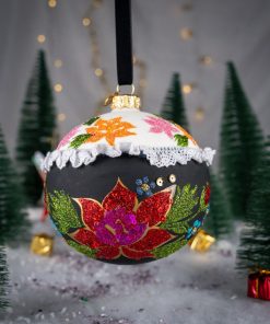 Łowickie koronki  Bombkarnia1125 092