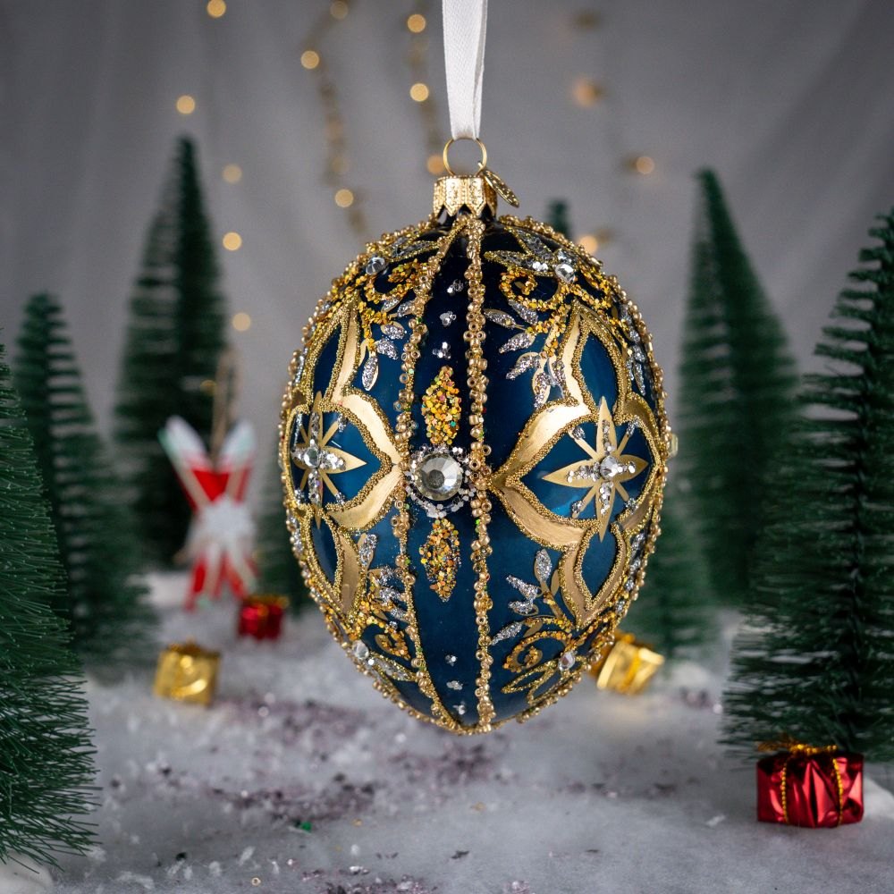 Tsar's egg - Navy Fabergé Egg - Image 2