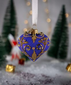 Serca - Królewskie Fioletowe Serce  Bombkarnia1125 183