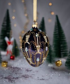 Jajka  Carskie - Ametystowe Jajko  Bombkarnia 1225 149