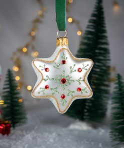 Piernikowa Kolekcja - Świąteczna Gwiazda z Jemiołą  Bombkarnia 1225 163