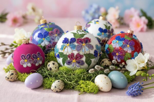 Czy szklane bombki wielkanocne mogą zastąpić klasyczne pisanki?  Bombkarnia b4